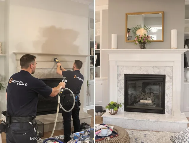 Professional soot removal by Branford Chimney Sweep team in Branford, CT